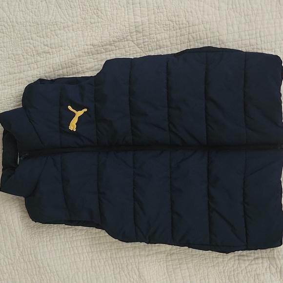 Boys Puma Puffer Vest - Picture 3 of 5